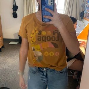 Amber medium ‘front loops’ shirt from junk food clothing!